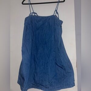 Old Navy Light Blue Denim Sundress